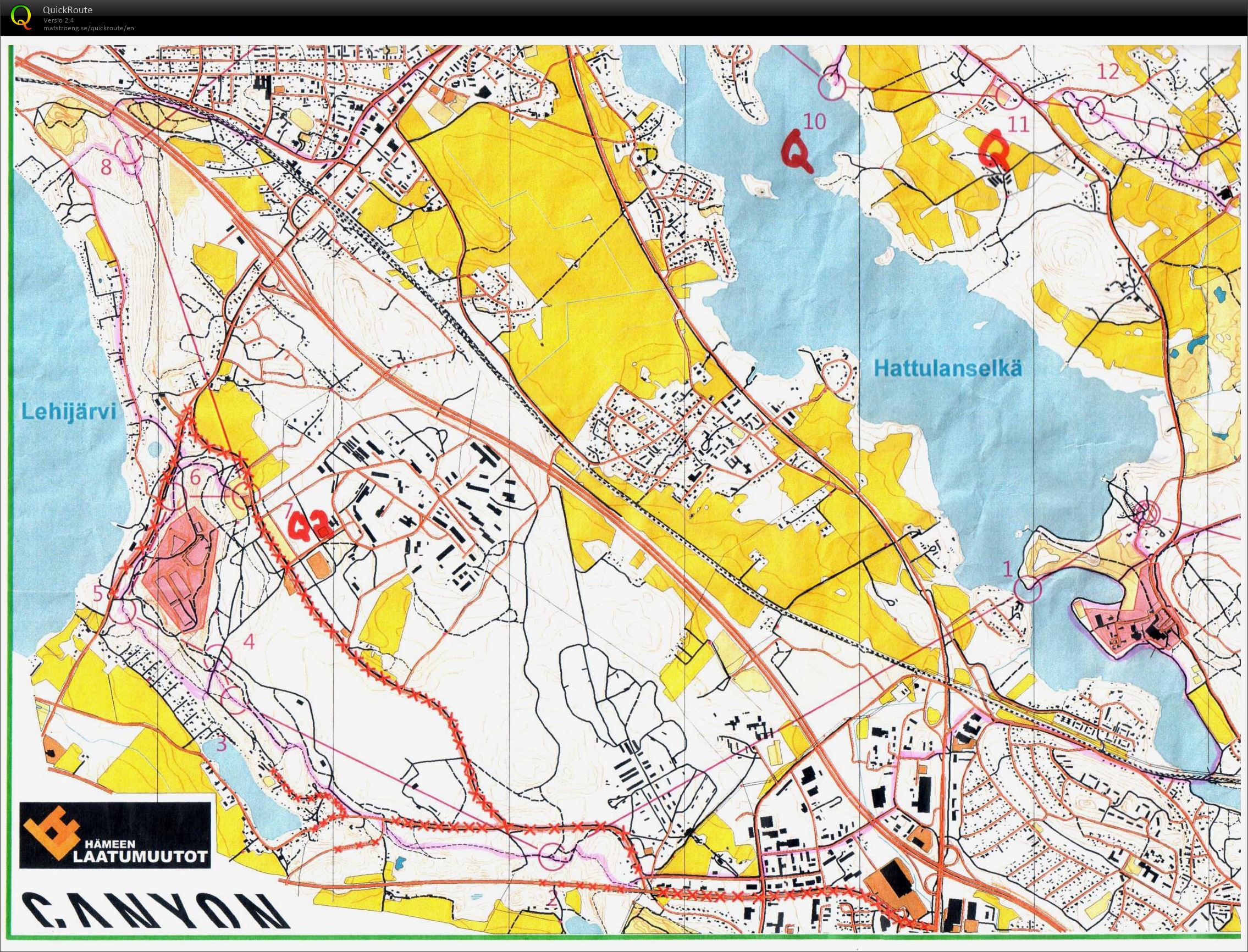 Marski Challenge MTBO 1-7 (07/07/2018)