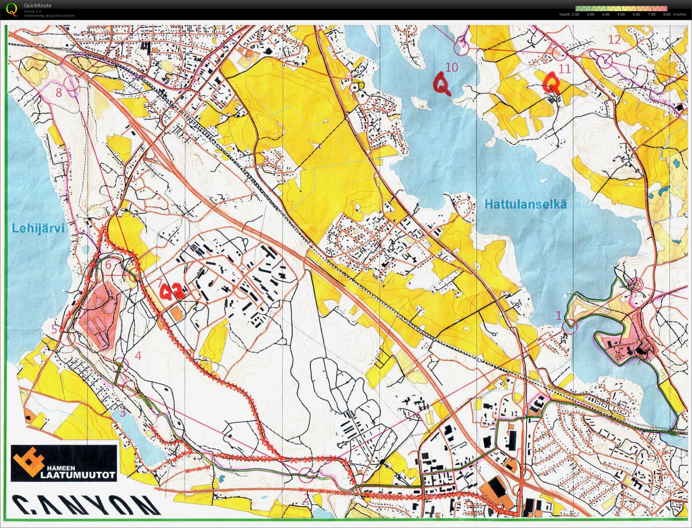 Marski Challenge MTBO 1-7 (07/07/2018)