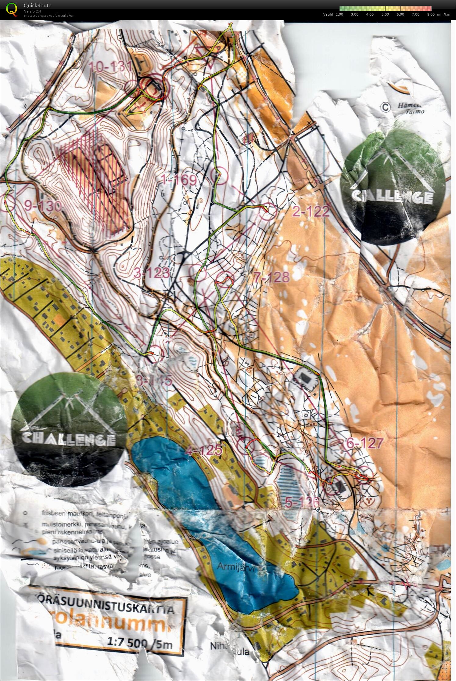 Marski Challenge Sprintti MTBO (07/07/2018)