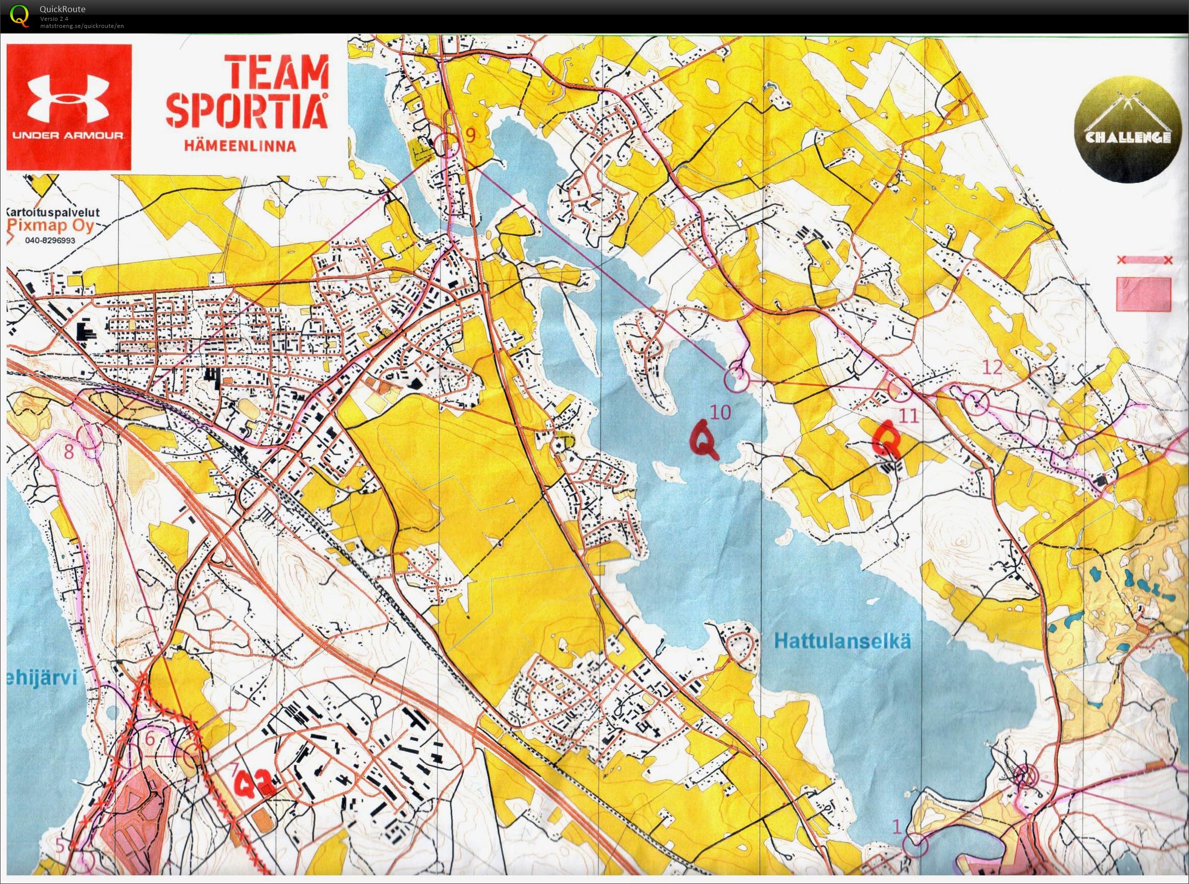 Marski Challenge MTBO 7-11 + Questit: Finnwoam ja hiekkasäkin kanto (07/07/2018)