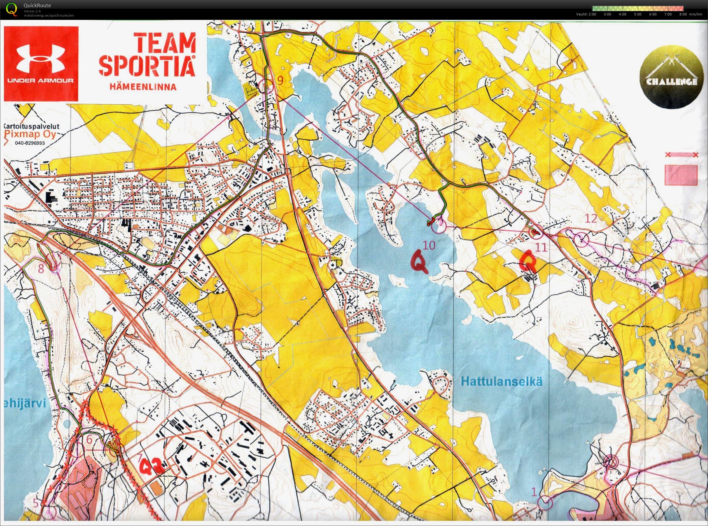 Marski Challenge MTBO 7-11 + Questit: Finnwoam ja hiekkasäkin kanto (07/07/2018)