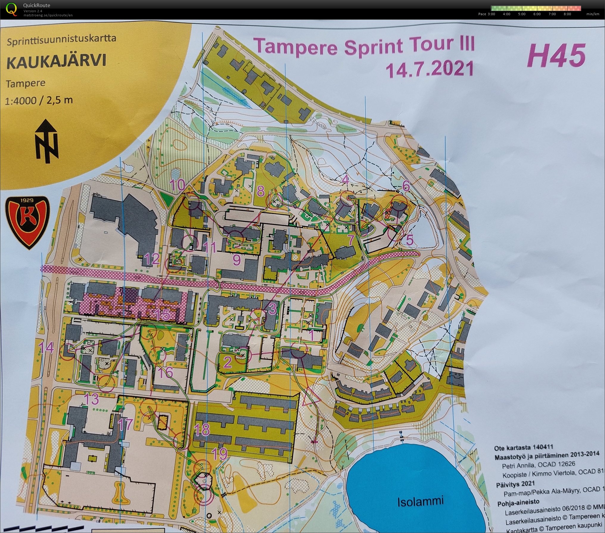 Tampere Sprint Tour III (14/07/2021)