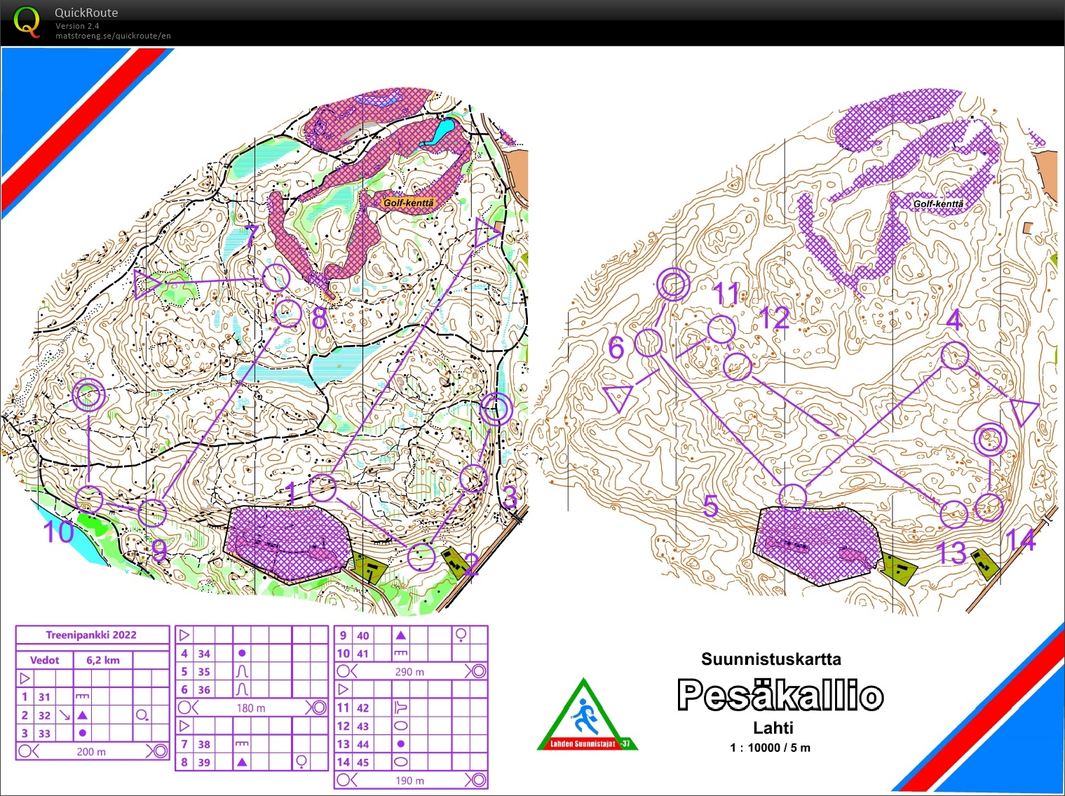 Regular and contour map (22/05/2022)