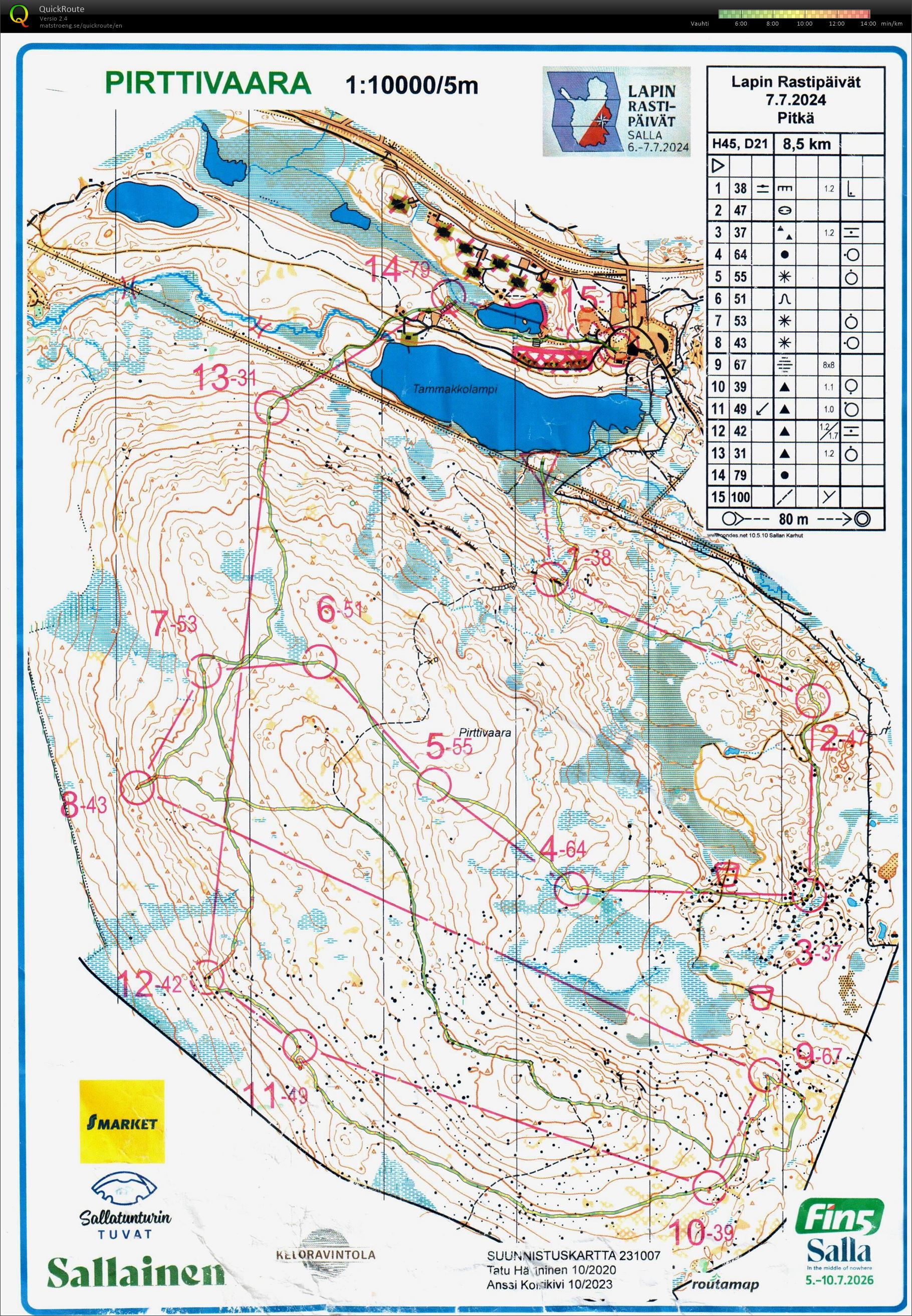 Lapin rastipäivät 2. pv (2024-07-07)