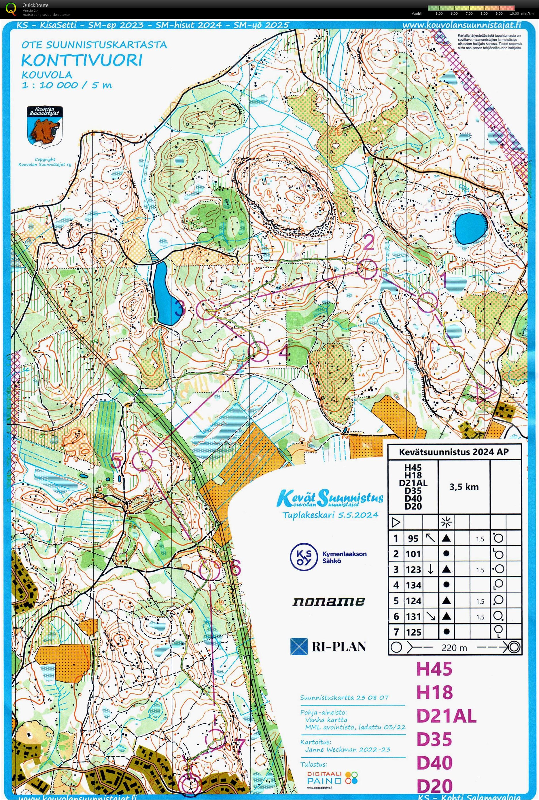 Kevätsuunnistus AP (2024-05-05)