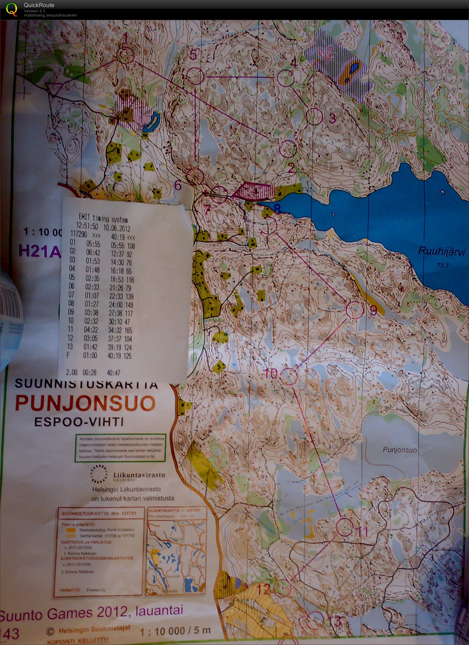 Suunto Games (09/06/2012)