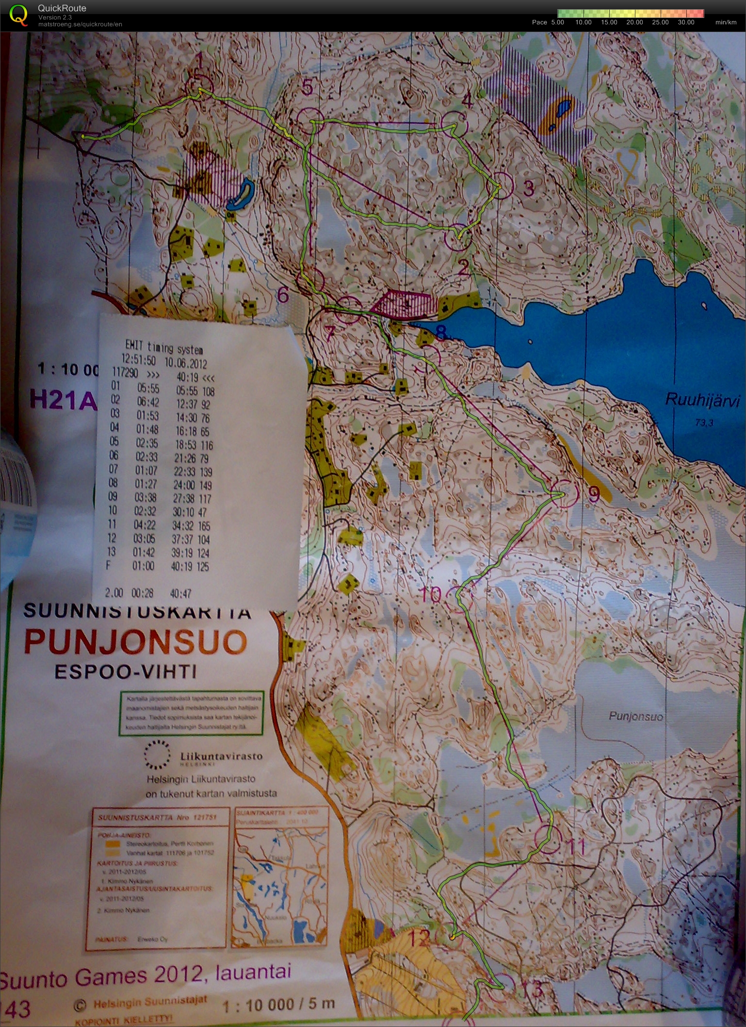 Suunto Games (09/06/2012)