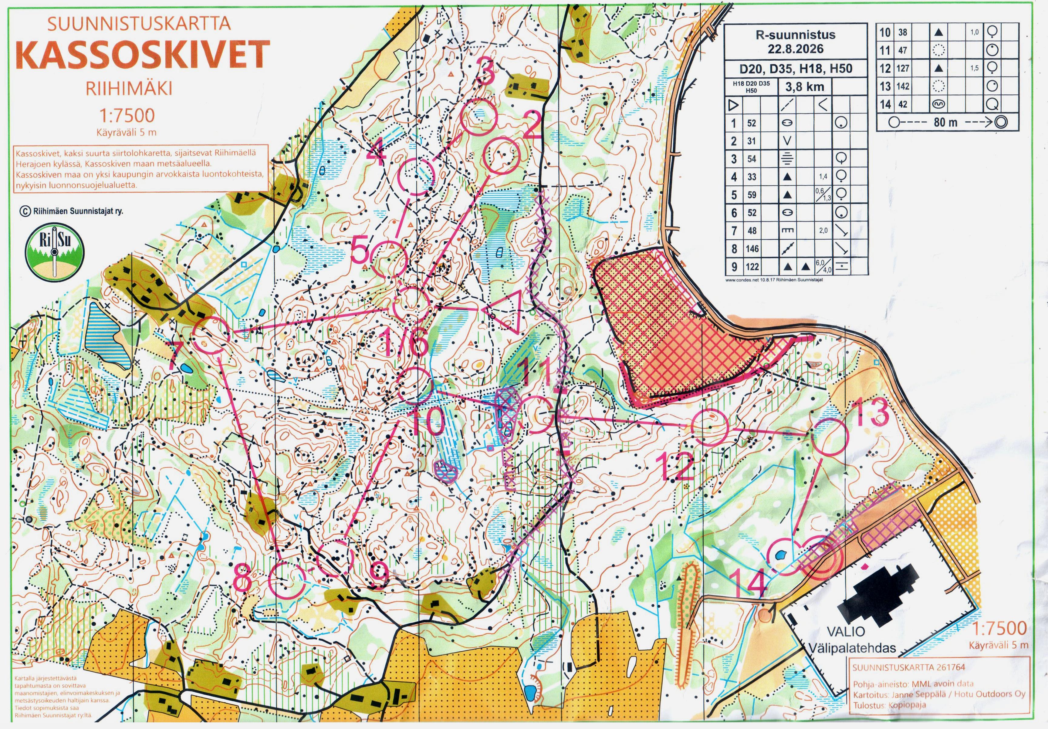 R-suunnistus (22/08/2026)