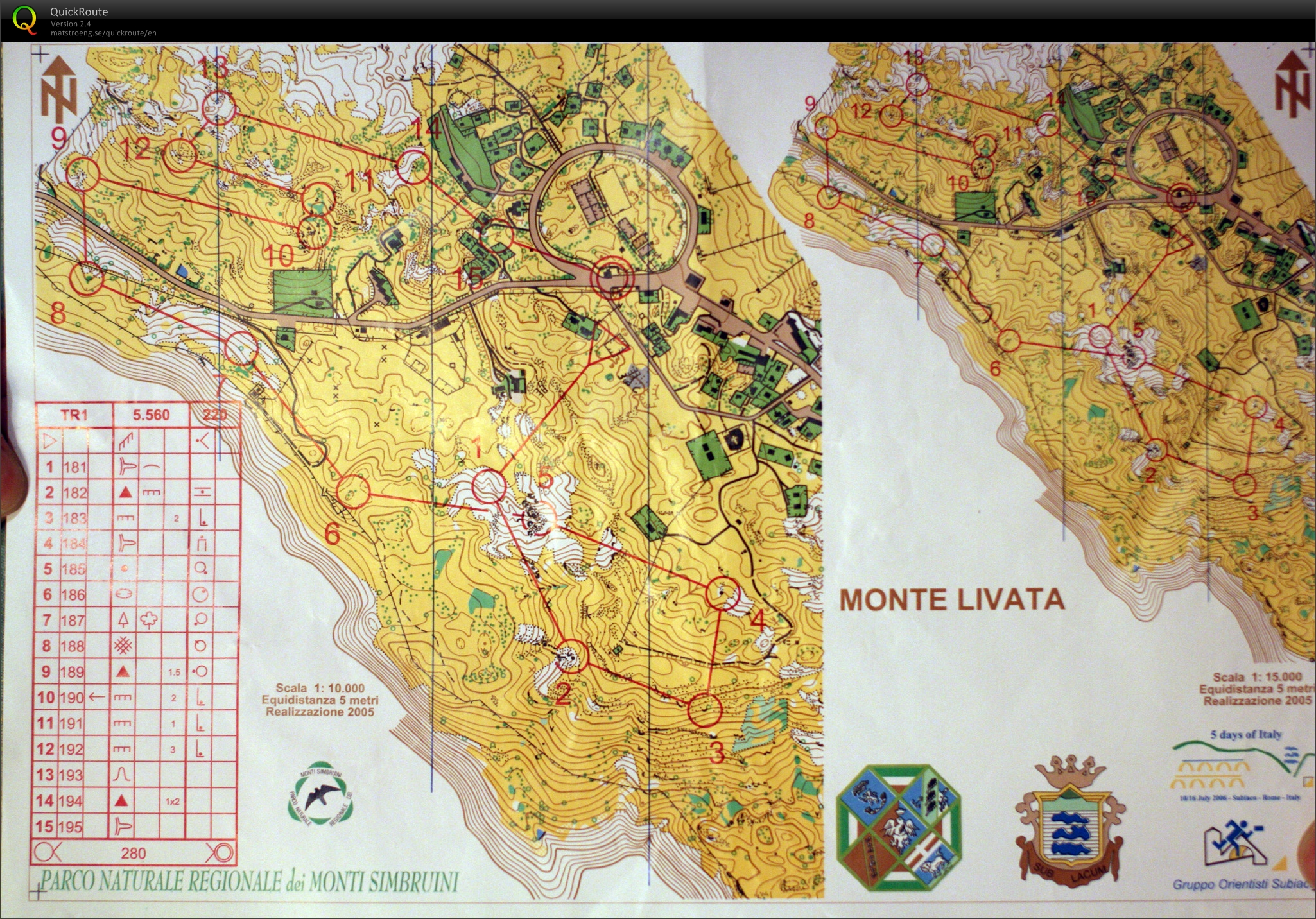 Yökuppi Night Orienteering World Championship (16/11/2012)