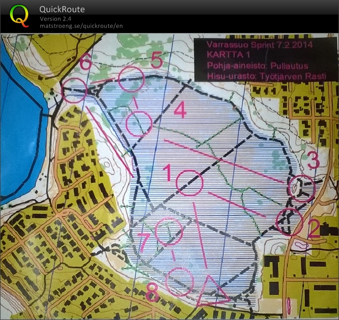 Night Ski O Sprint (07/02/2014)