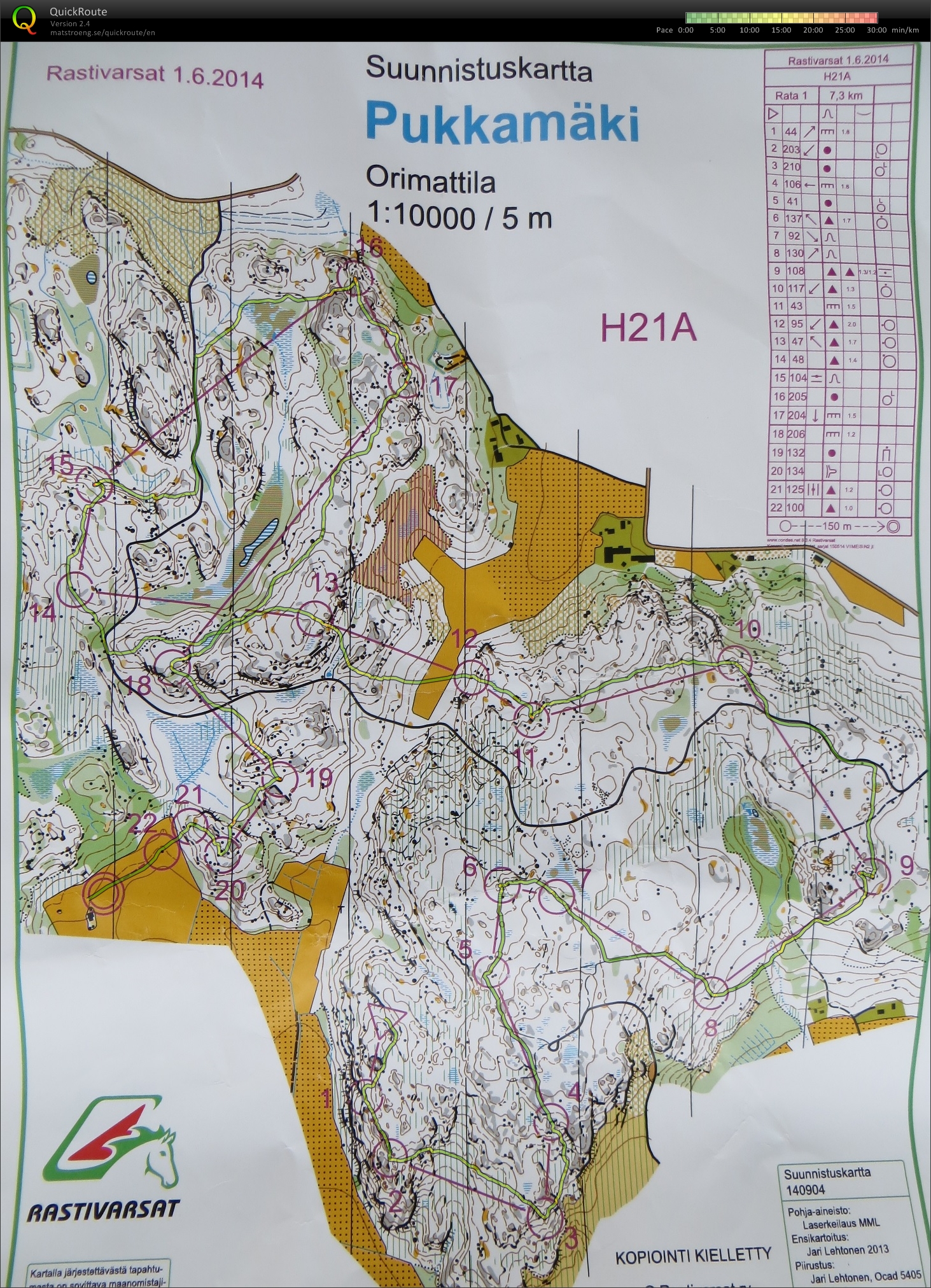 Rastivarsojen kansallinen (01/06/2014)