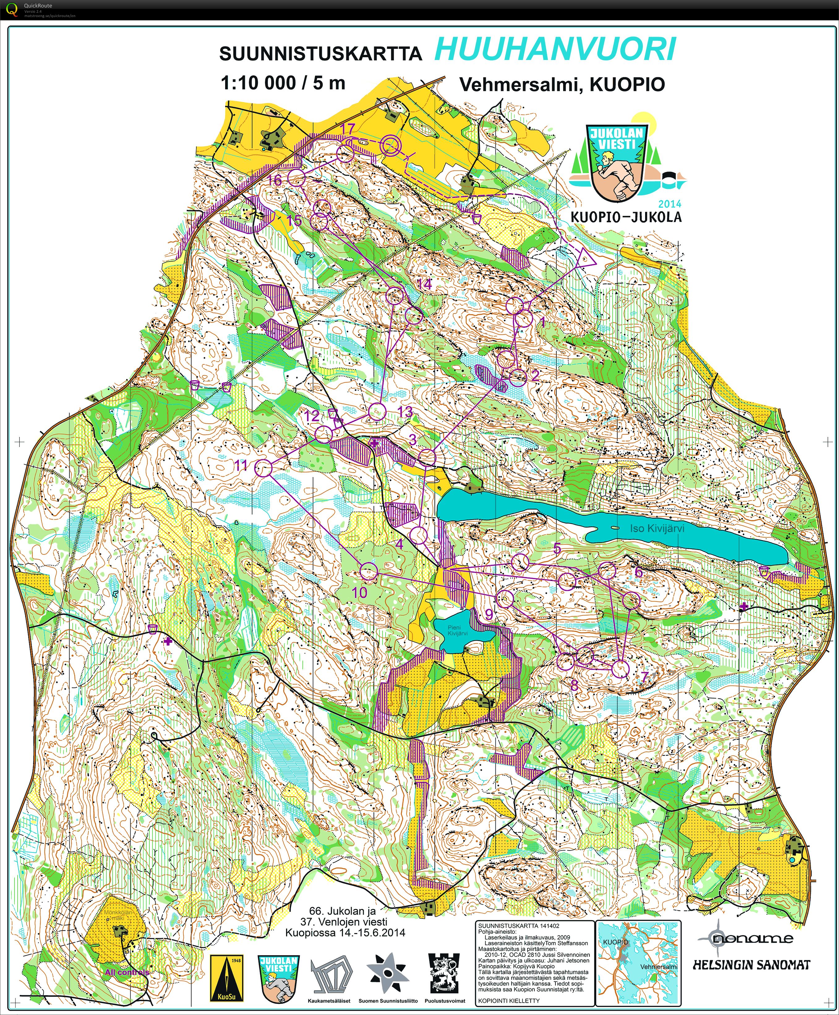 Jukola 2014 (15/06/2014)