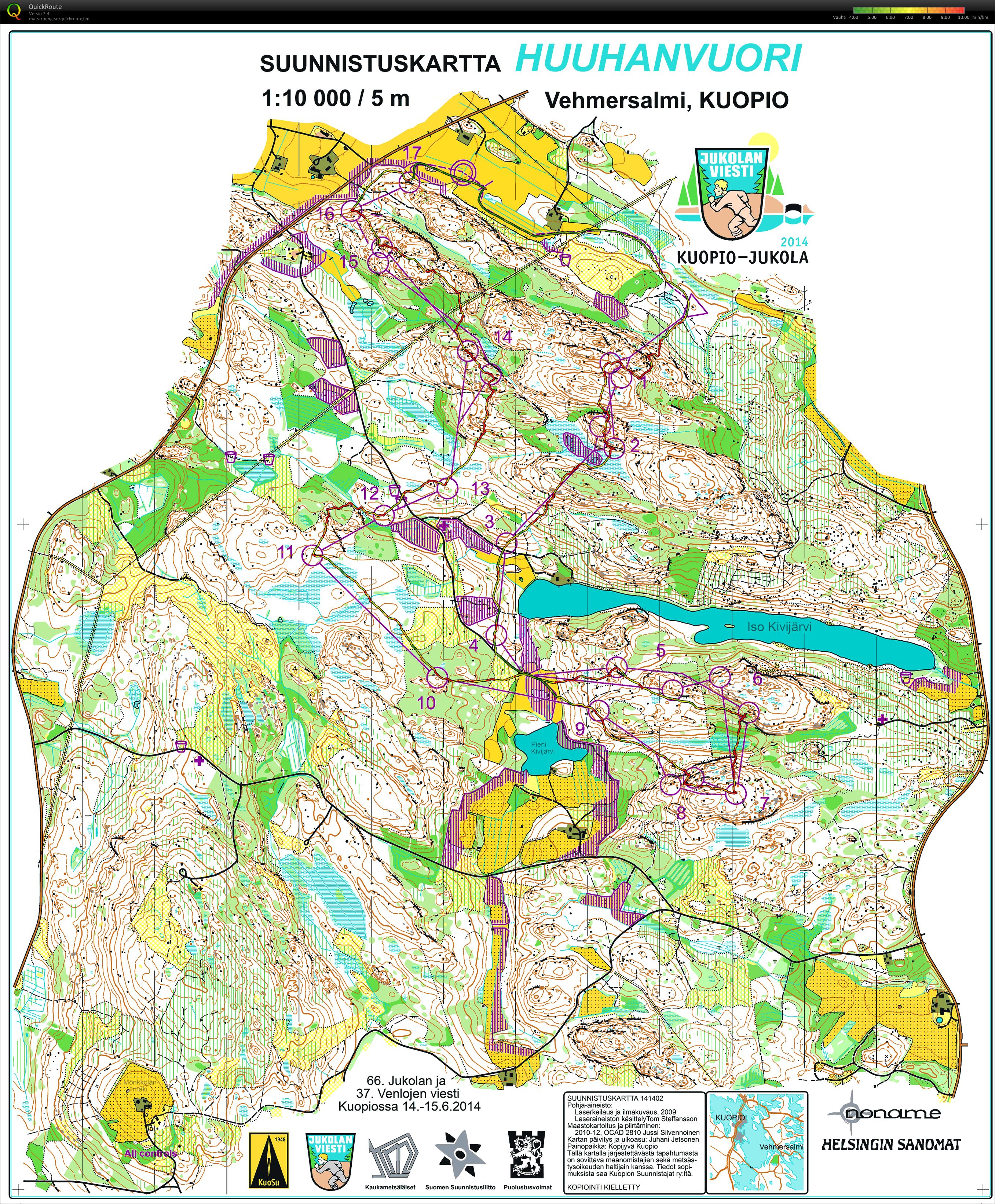 Jukola 2014 (15/06/2014)