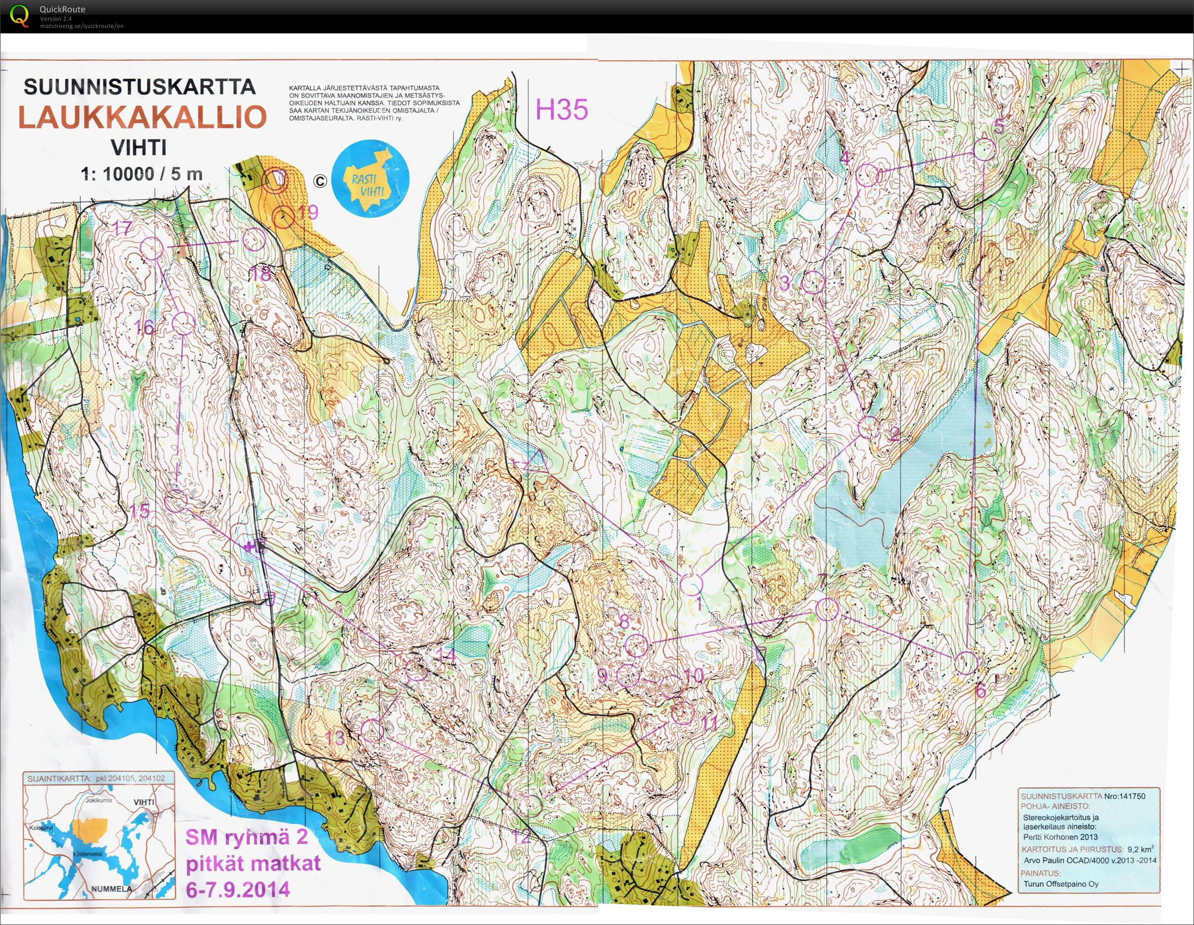 SM-pitkä R2, Finaali (07/09/2014)