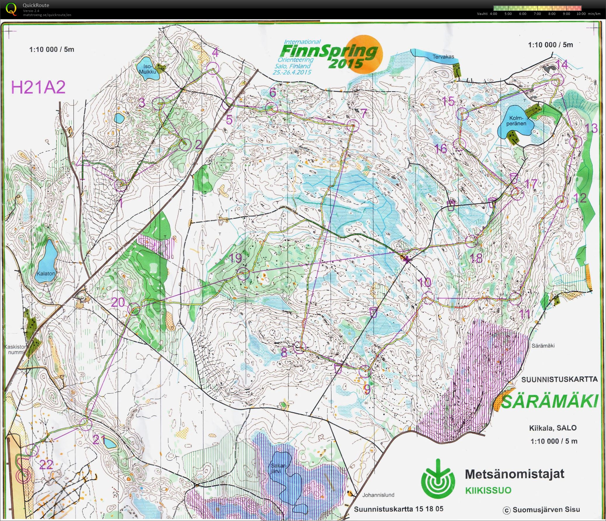 Finnspring, henkilökohtainen (25/04/2015)