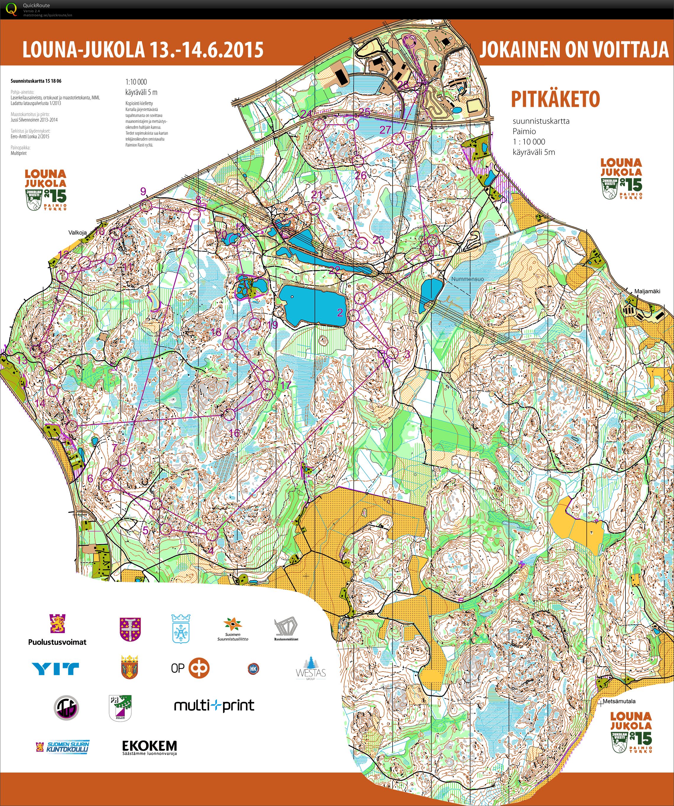 Jukola 2015 (14/06/2015)