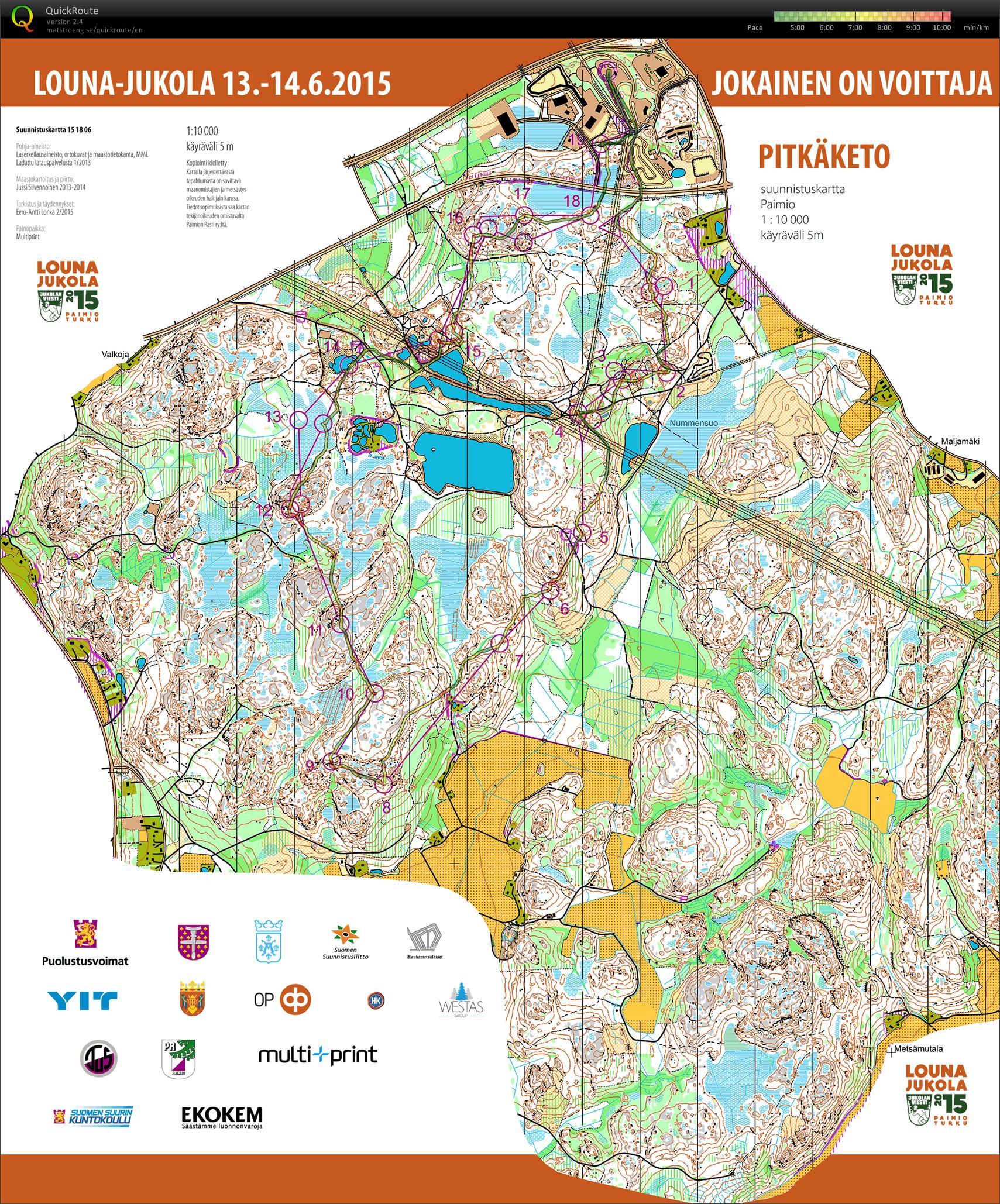 Jukola 2015 (14/06/2015)