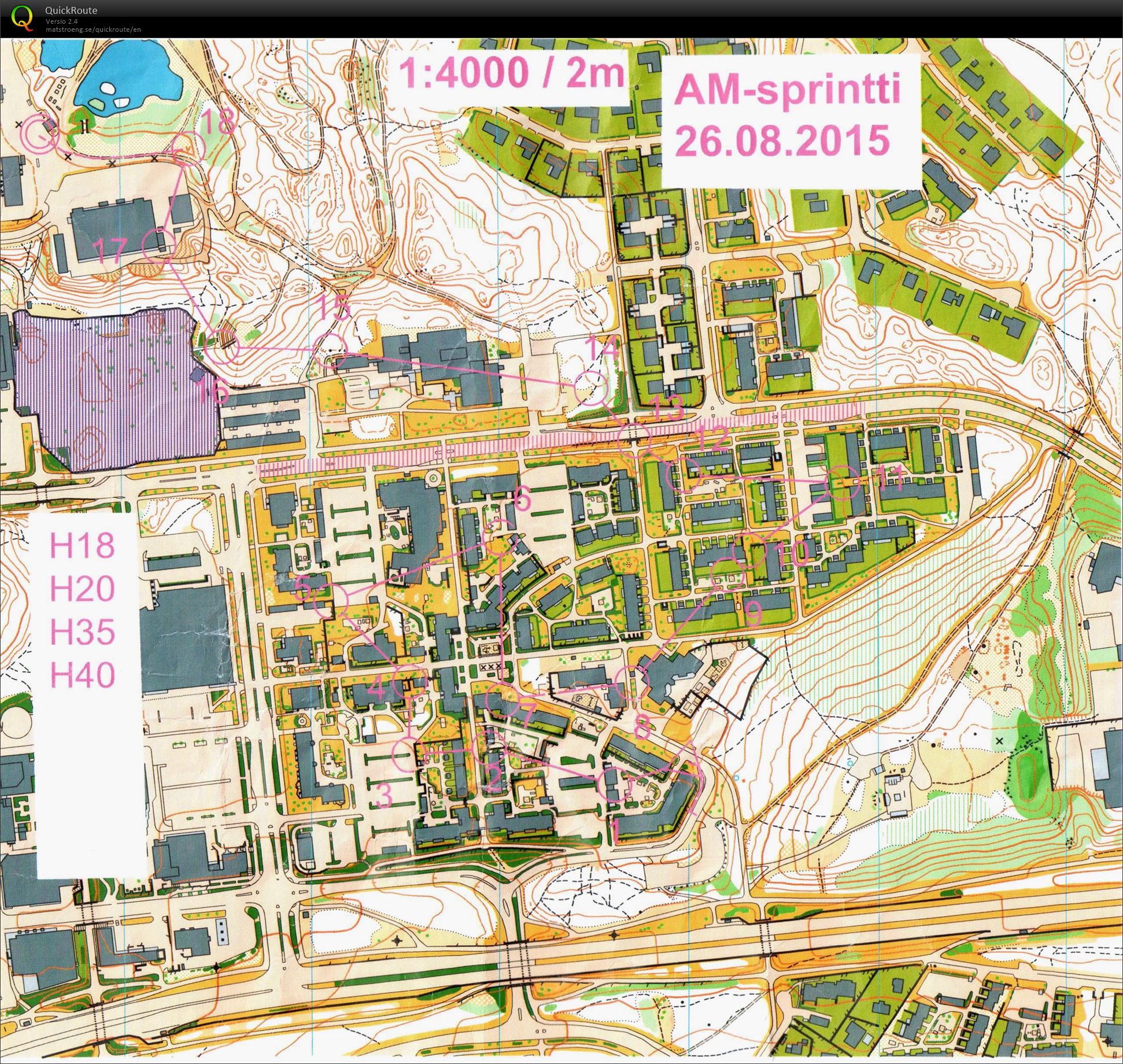 AM-Sprintti (26/08/2015)