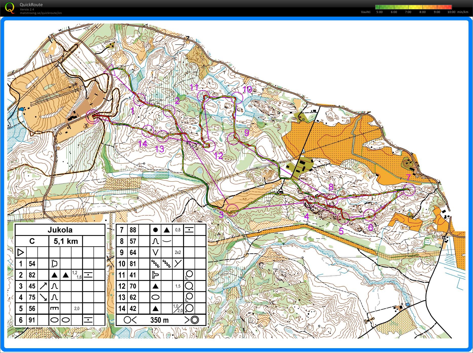 Jukola training 2016 (30/04/2016)