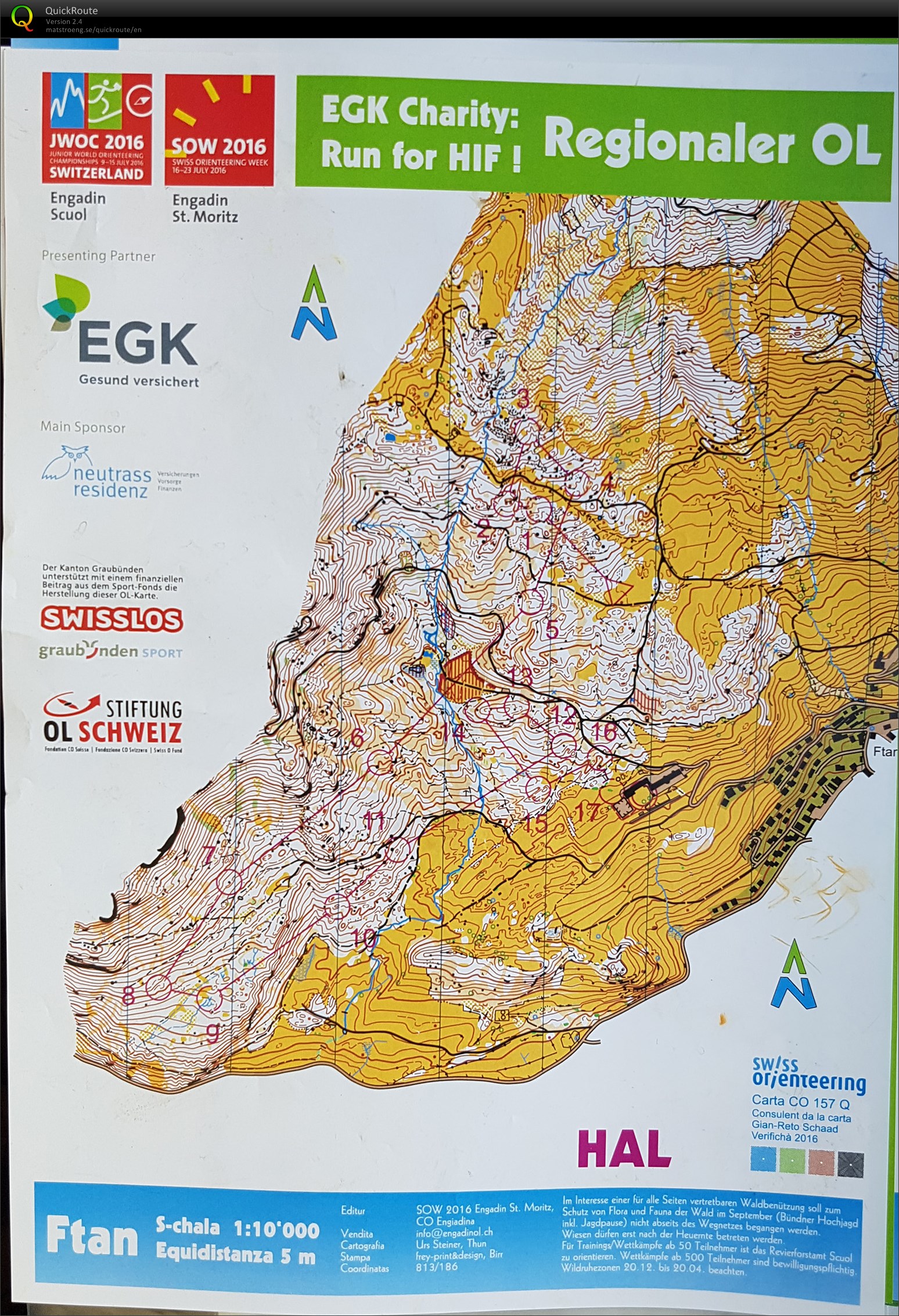 JWOC qual Public Race - Middle (13/07/2016)