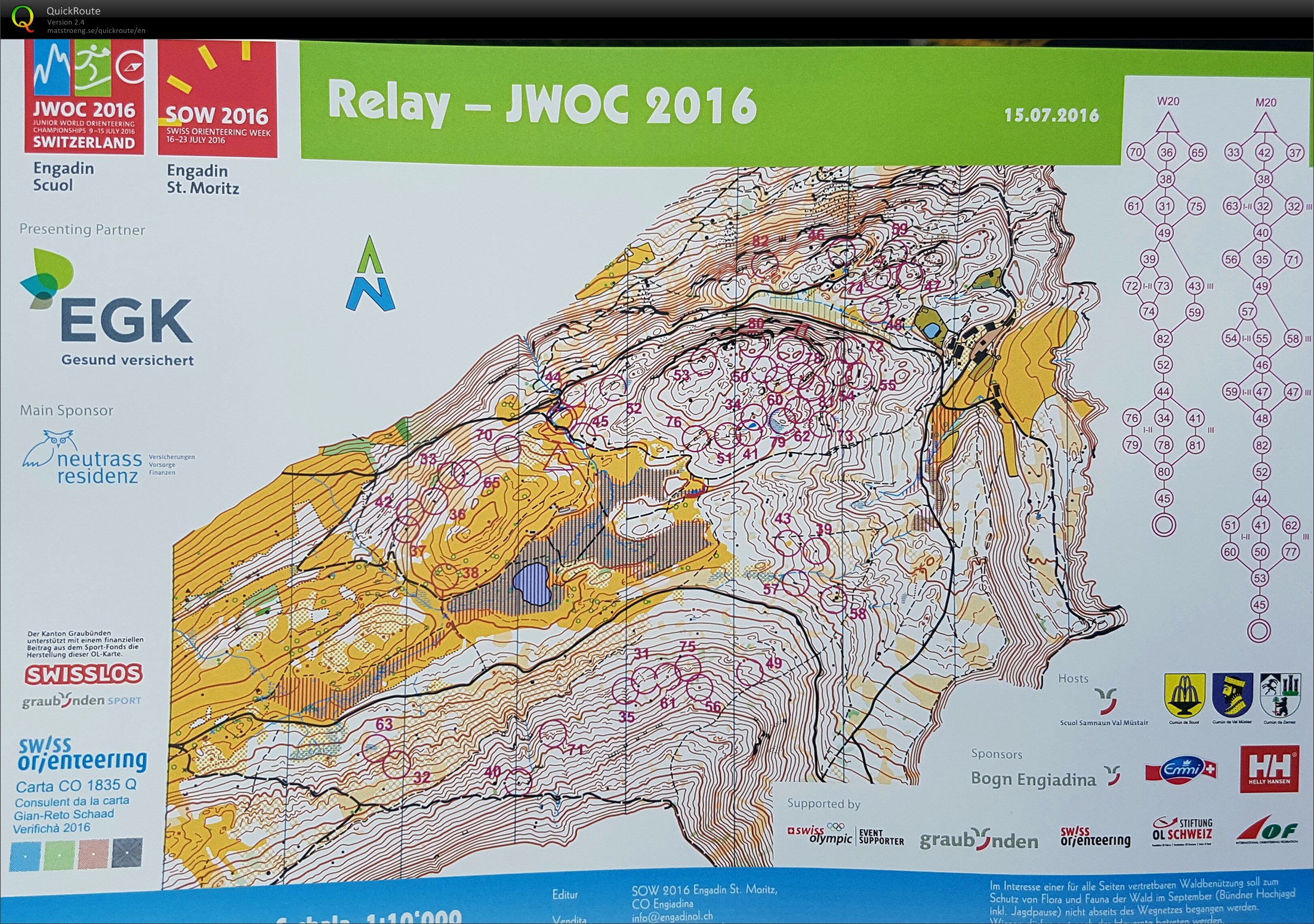 JWOC Public Race -Relay (15/07/2016)