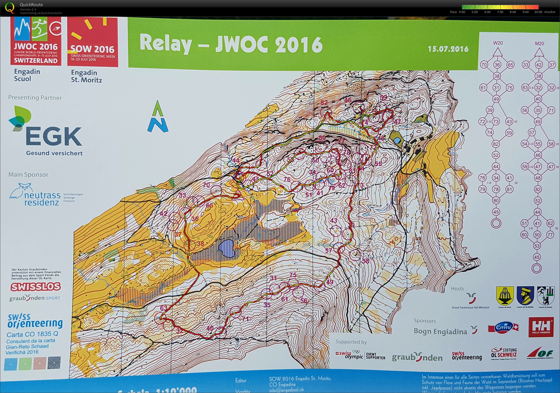 JWOC Public Race -Relay (15/07/2016)